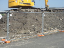 SITE SECURITY FENCING HIRE